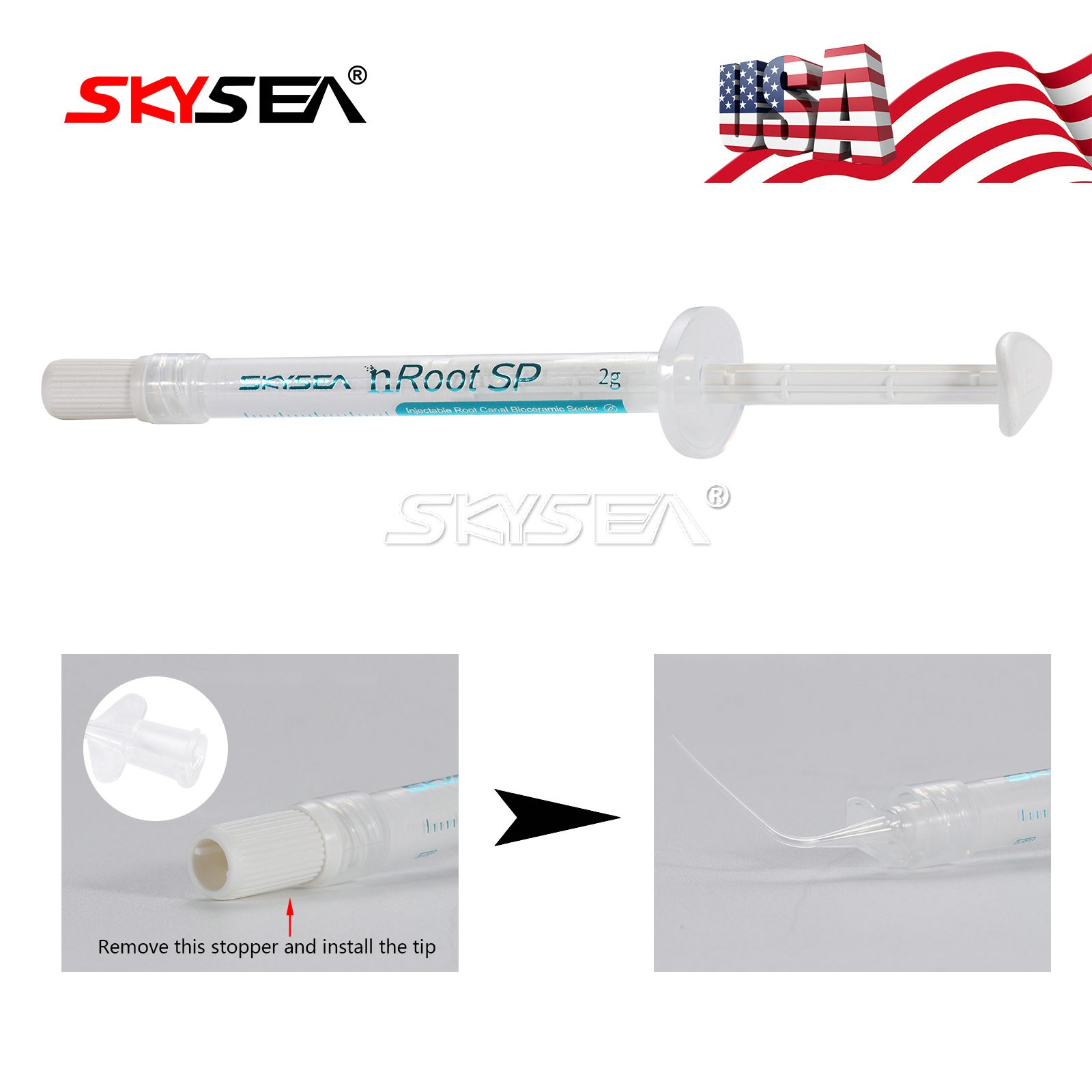 Bioceramic for Root & Pulp Treatment 2g tube II Free Ship