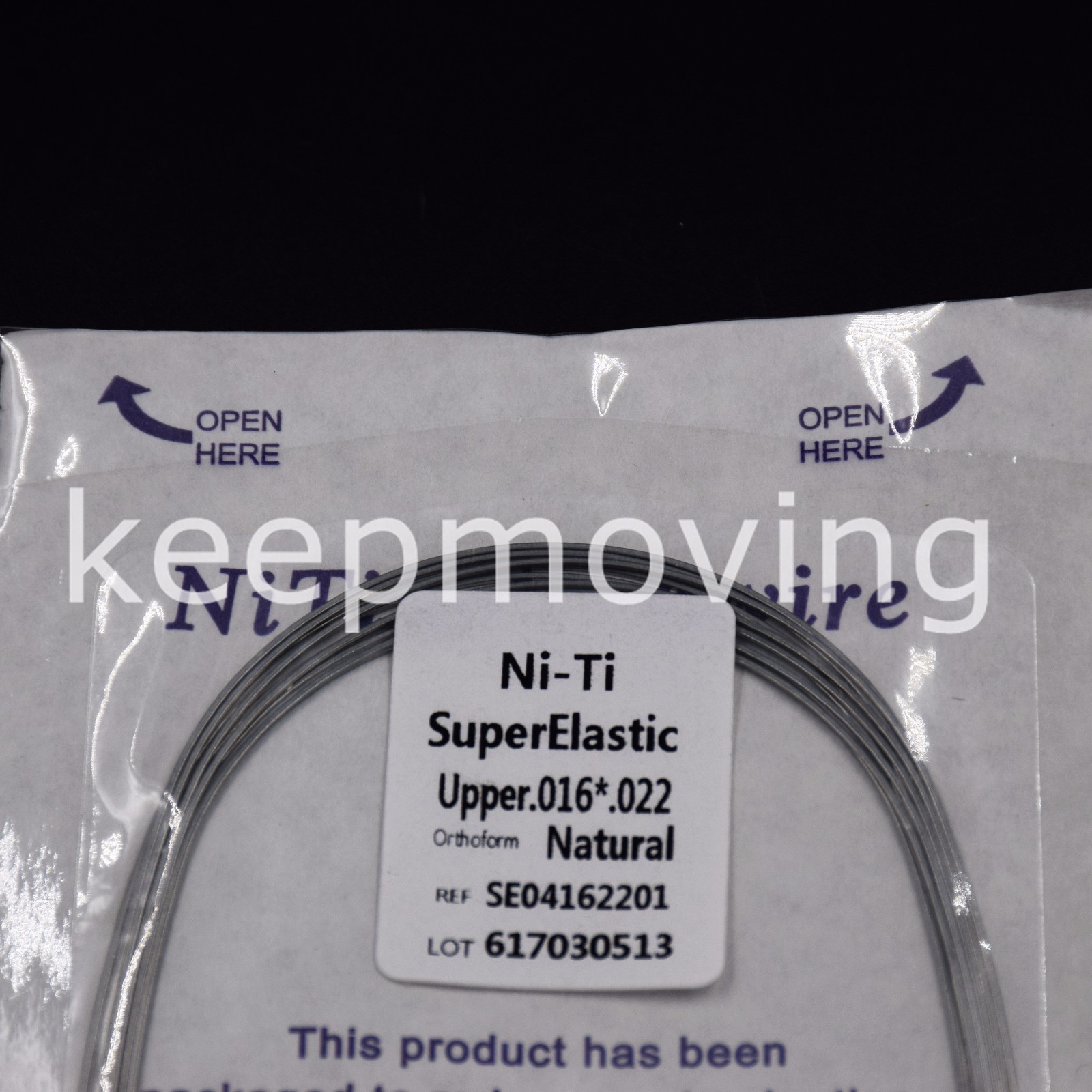 5 Packs Dental Orthodontic Super Elastic Niti Rectangular Arch Wire Upper/Lower