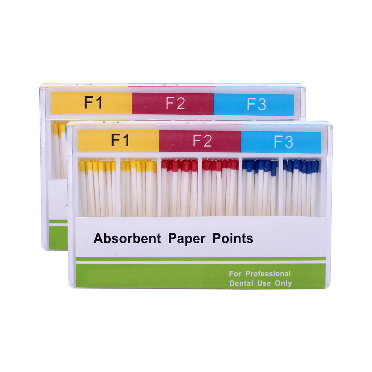 100pcs/Kit Dental Endodontic Absorbent Paper Points F1 F2 F3