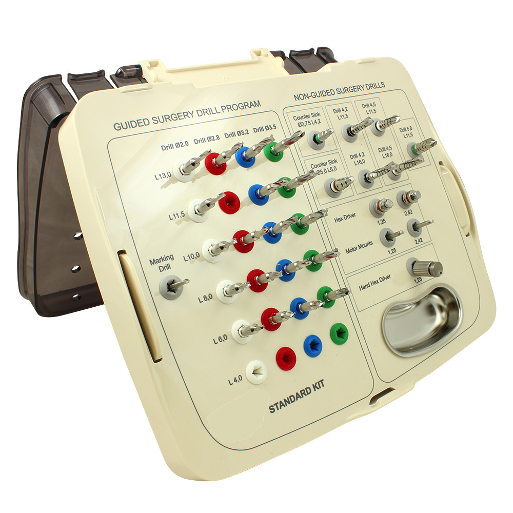 Dental Standard Guided Surgery Drills Surgical Kit