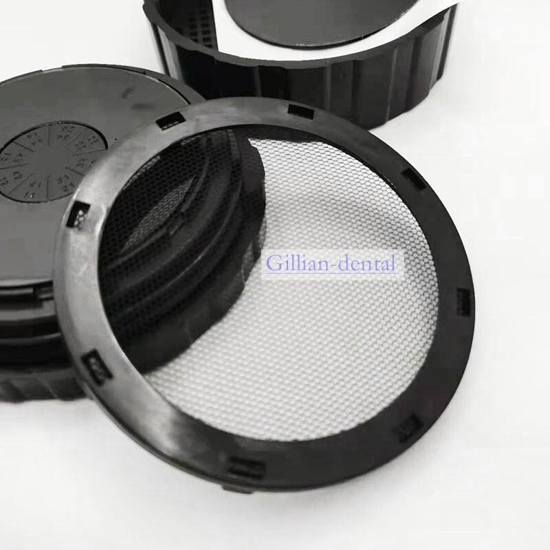 Veneer Pretreatment Patch Tooth Box Dental Veneers Denture Round Storage Box