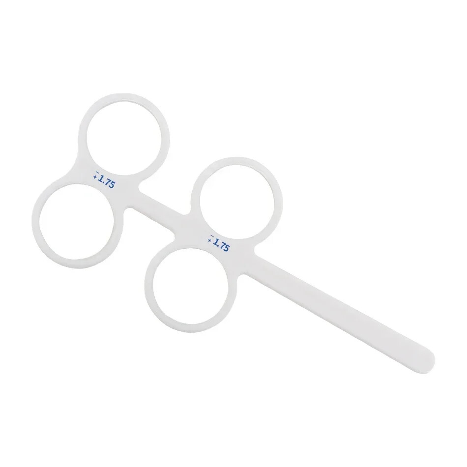 High Quality 4 Lens Plastic Optical Flip Up Ophthalmic Holder Eye Trainer Closer