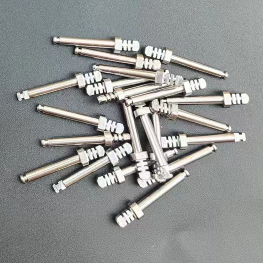 10Pcs Dental Mandrel Finishing Polishing CA Latch Contra Angle For One Gloss HOT
