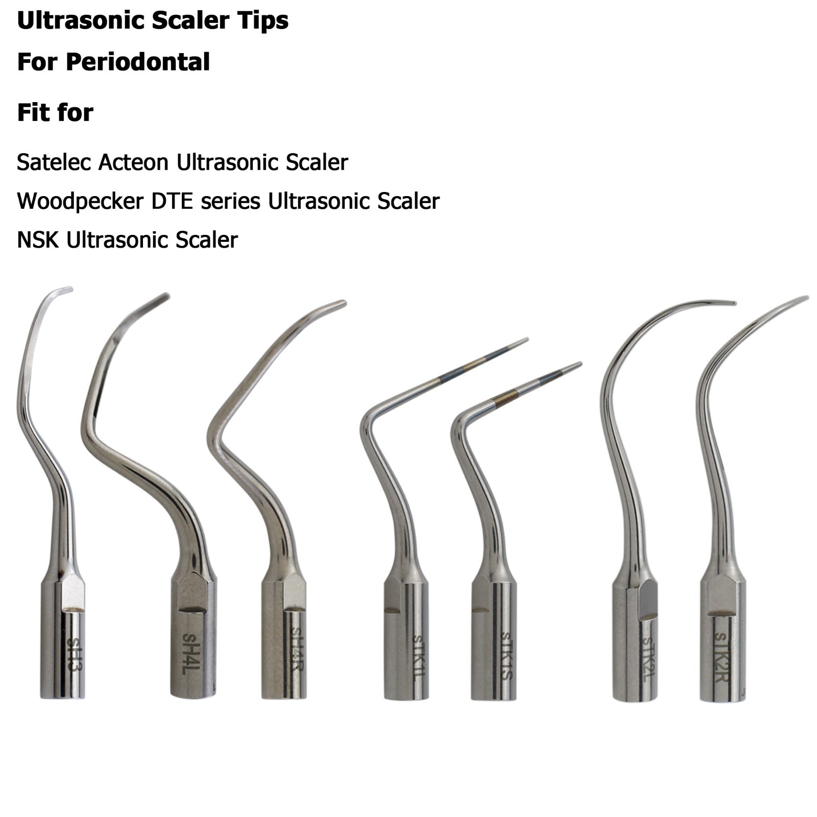 Dental ACTEON Piezotome 2 Cube Ultrasonic Surgery Tips Satelec Piezo Scaler Tips