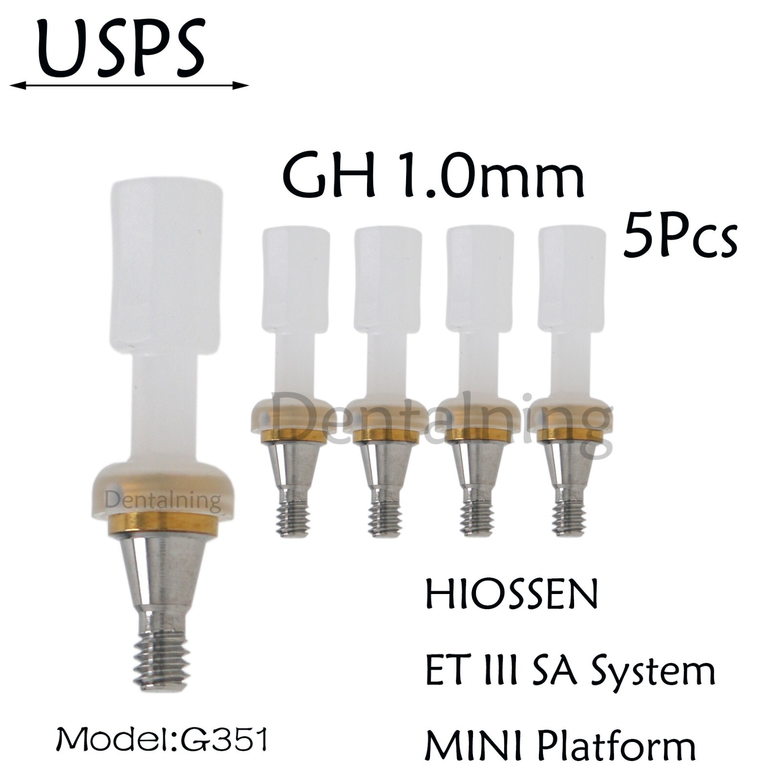 US HIOSSEN ET III SA/Osstem/DIO UF/Snucone Mini Locator Abutment For 1-6mm