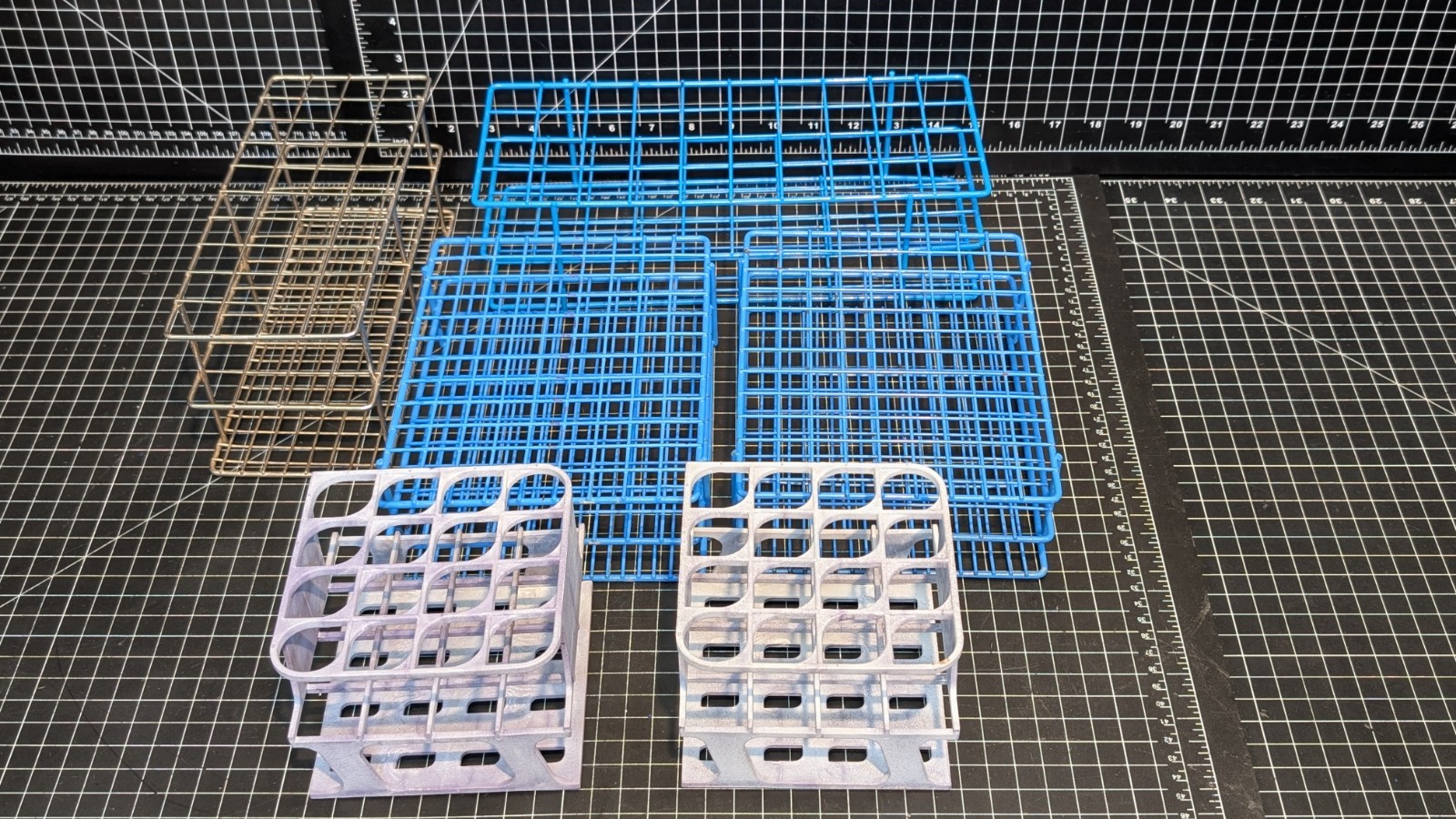 FisherBrand VWR Fisher Scientific Wire Test Tube Racks Lab vial 15mm 20mm 25mm
