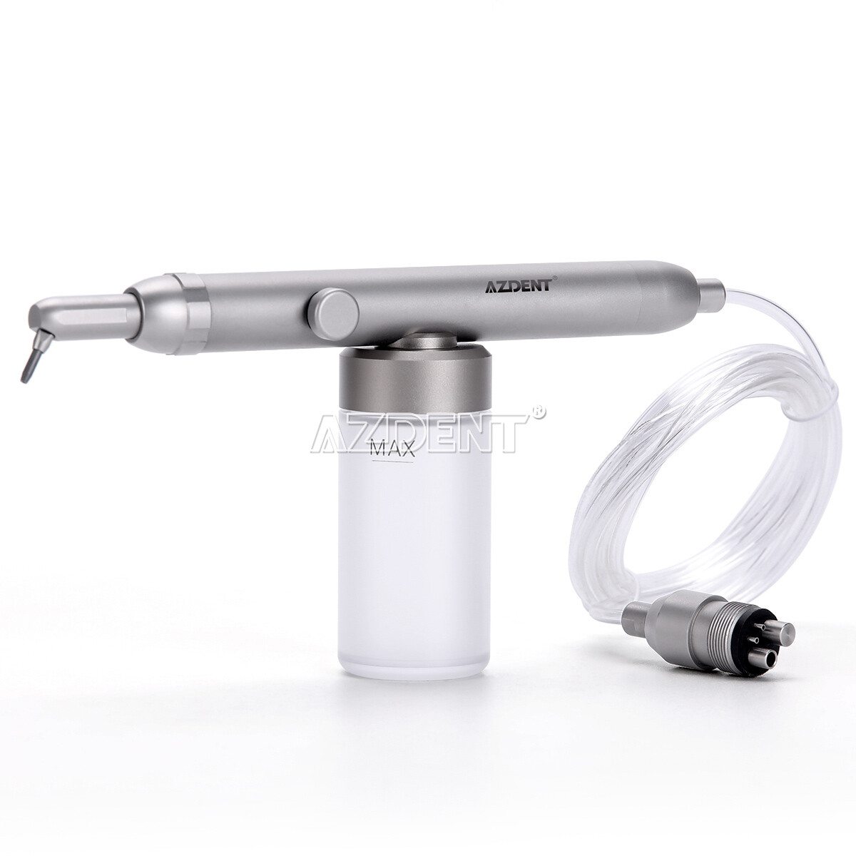 Dental Aluminum Oxide Micro blaster Air Abrasion Microetcher Sandblaster 4/2Hole