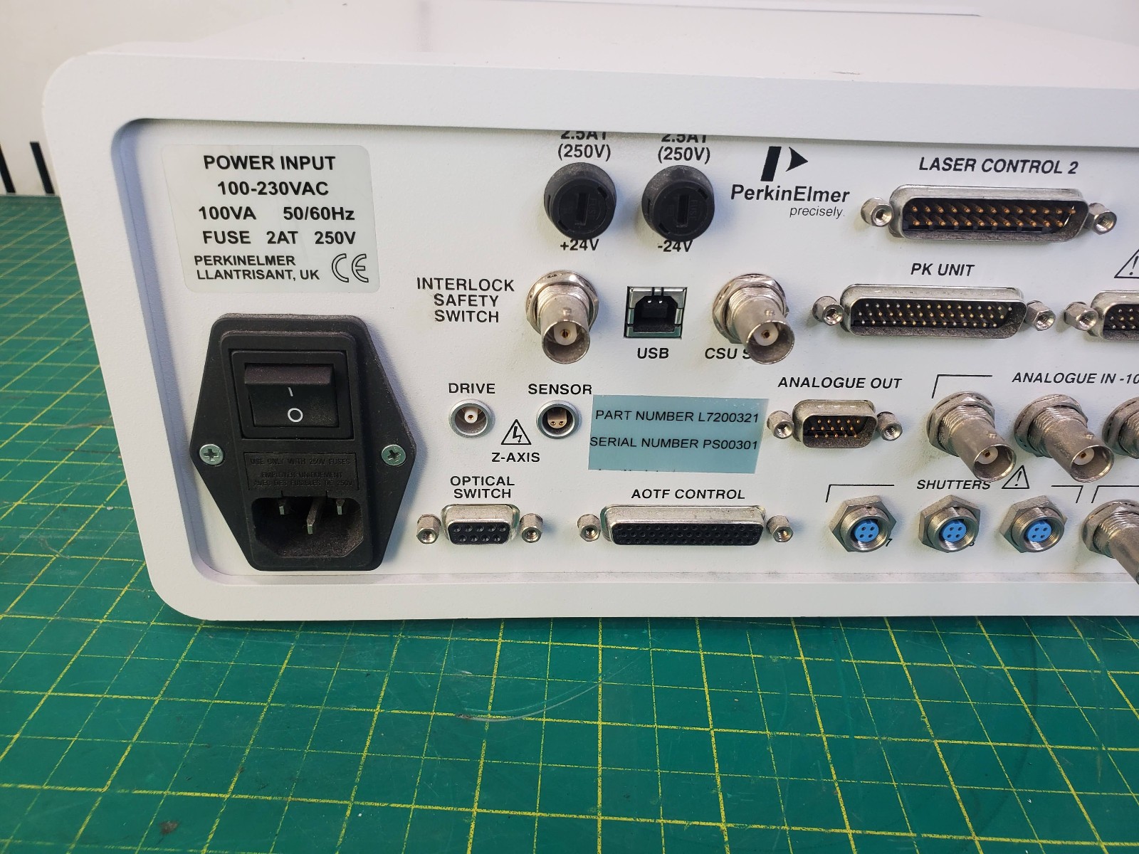 Perkin Elmer Ultraview ProSync Controller L7200321 W/ Keys #2 «No Tariffs»