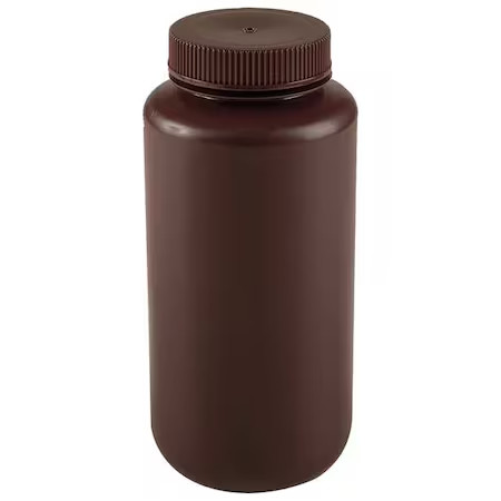 Bottle, 250 Ml, 8 Oz, Wide Mouth, Pk12, 6Fan7