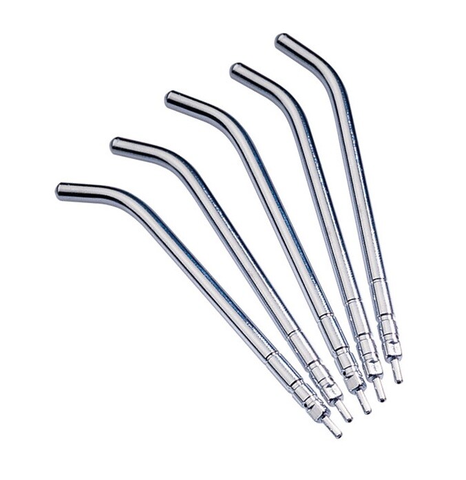 MARK3 Dental Air Water Syringe Tips Metal 3-Way A-Dec Style Pkg/5