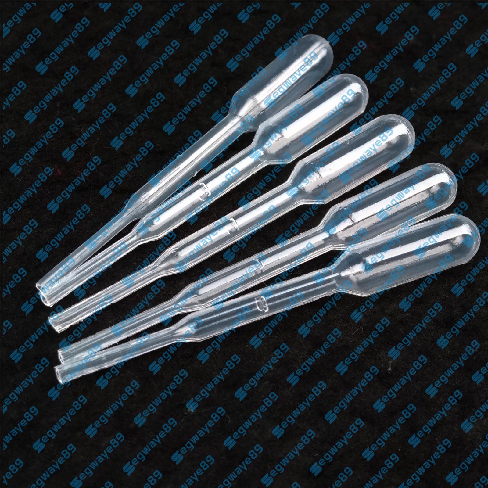 100pcs Graduated Dropper Transfer Pipette For Lab & Art only 0.2ml New