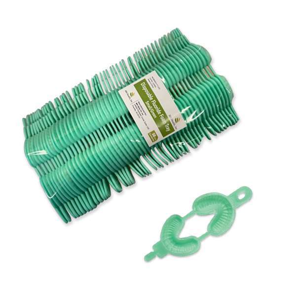 MN Health Dual Arch Fluoride Foam Tray – Small, Green 50/Pk