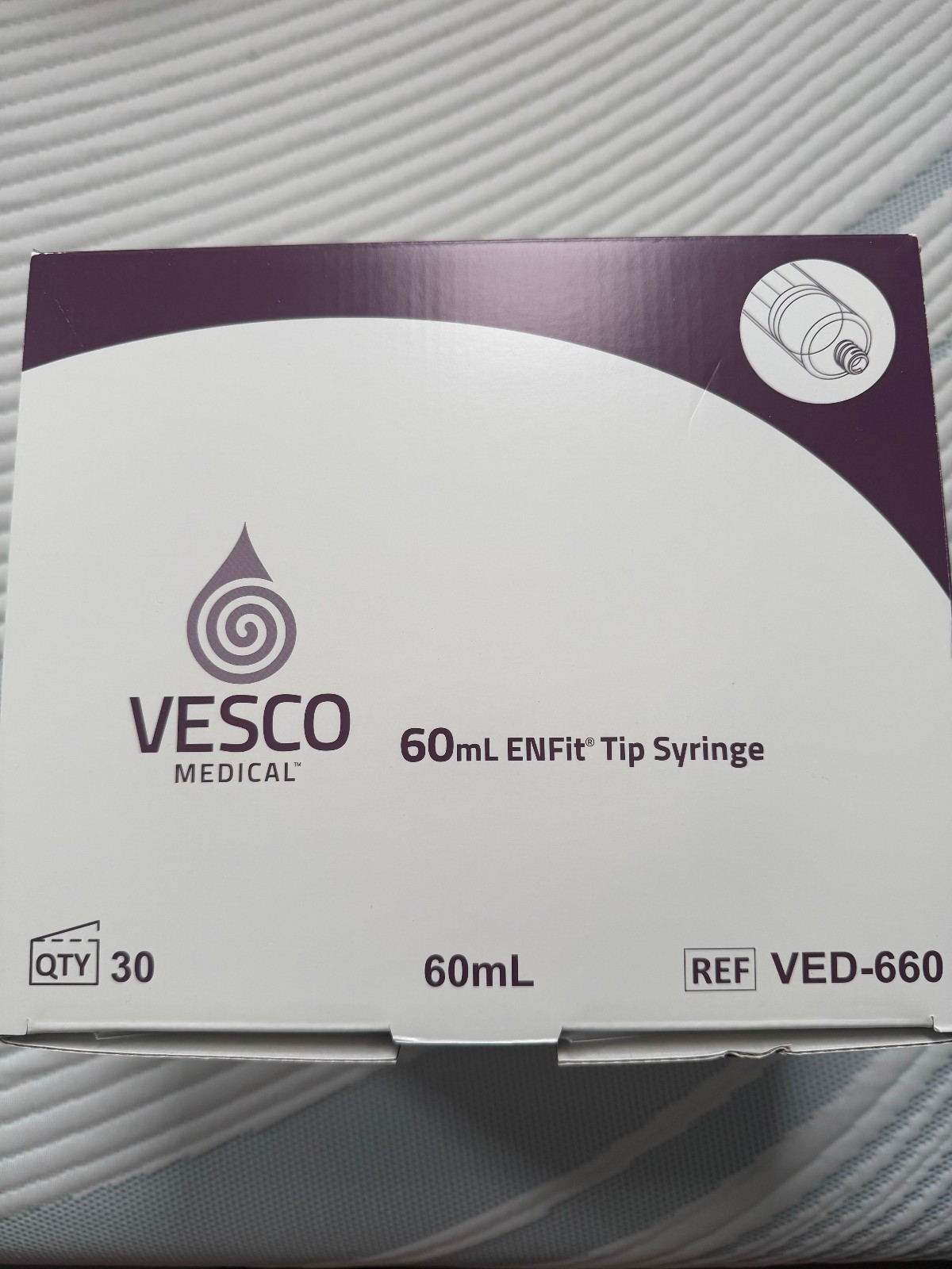VESCO 60ML Enfit Tip