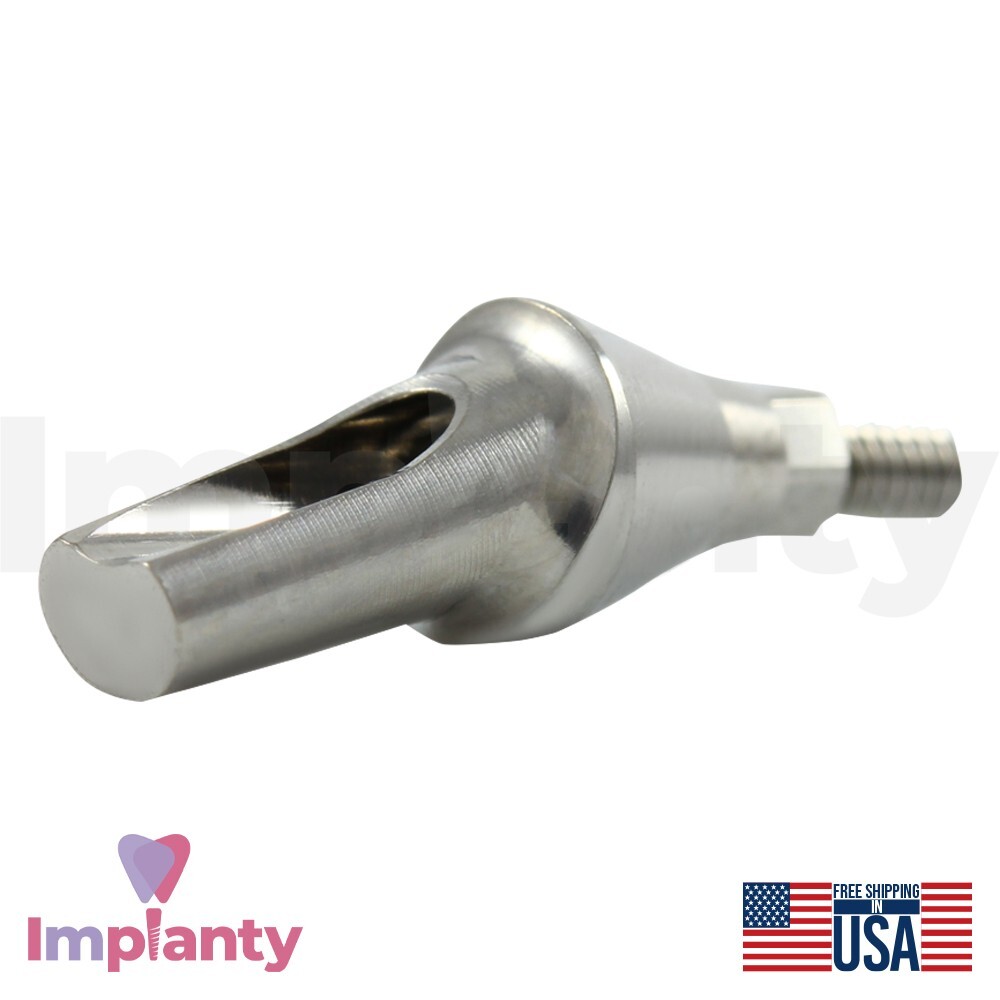 10X GDT Anatomic Angled Prosthetic 15° Conical Connection Narrow Platform Dental