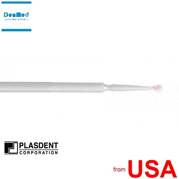 PLASDENT MAXMICRO Applicators-#600-SF-1-1.0Mm Super-Fine-Color: WHIT 001-600SF-1
