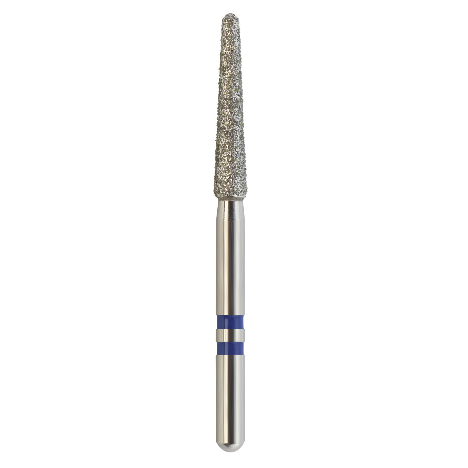 Zirconia Prep Diamonds Burs Round End Taper Medium Grit Z850/018M Friction Grip