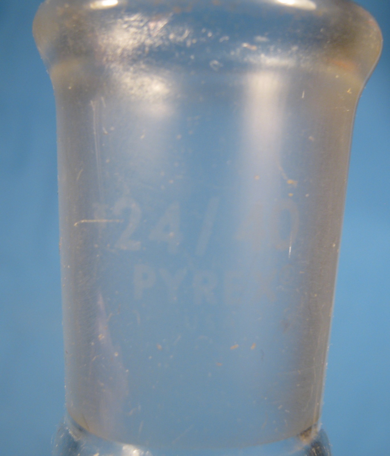 PYREX ADAPTER 105′ ANGLE DISTILLING 24/40 FREE SHIPPING C