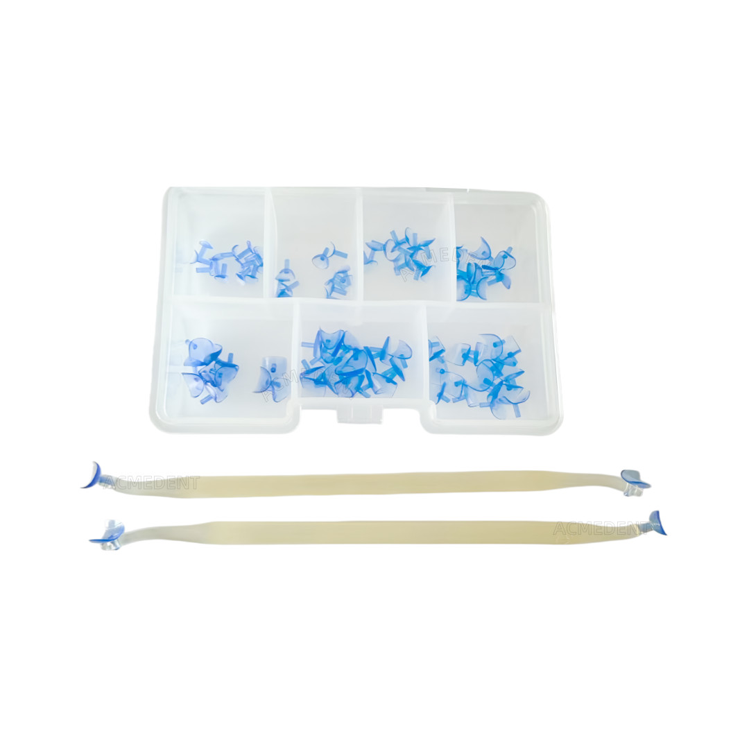 Dental Matrix Blue Transparent Cervical Matrices Gingival Class V Restoration Co