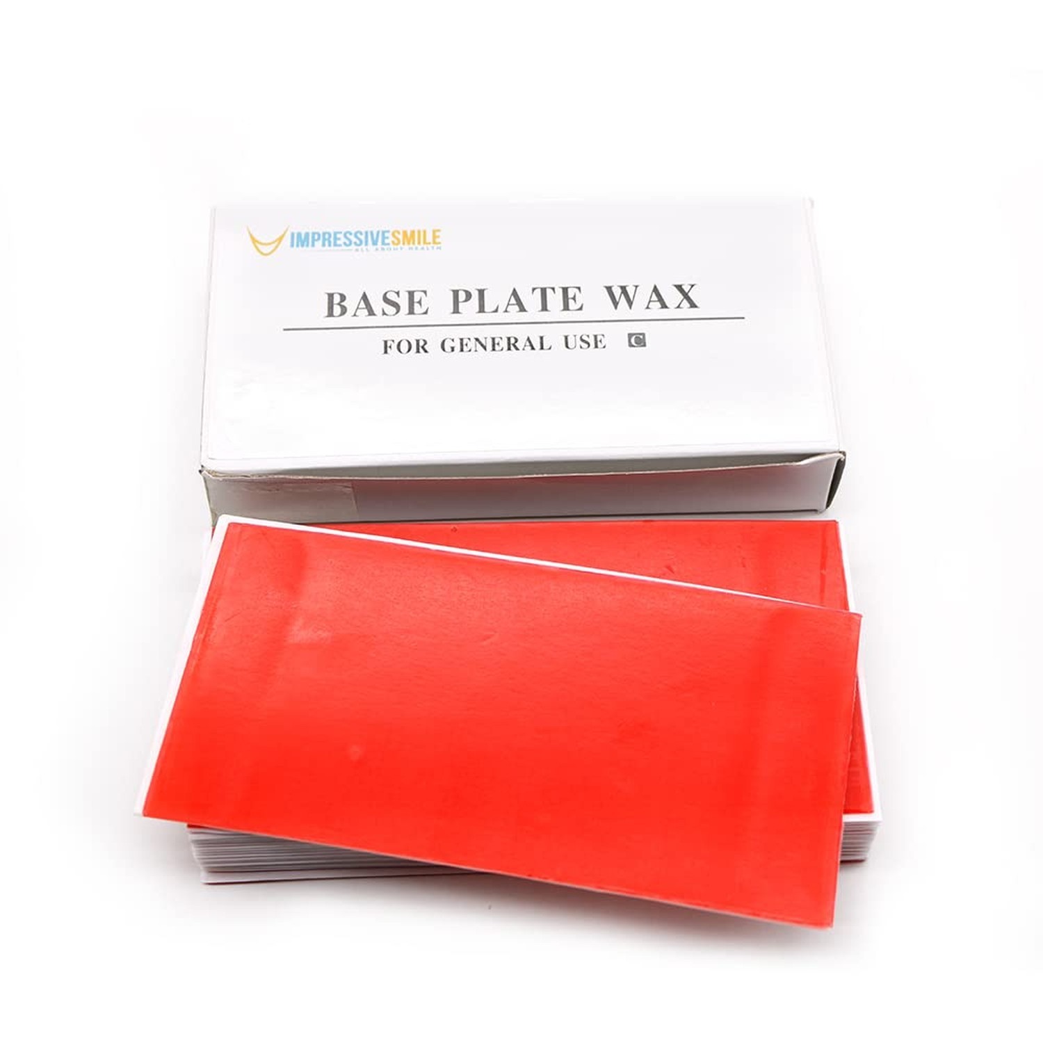 Dental Base Plate Wax 18 PCS, Denture Red Utility Bite Casting Sheets for Ort…