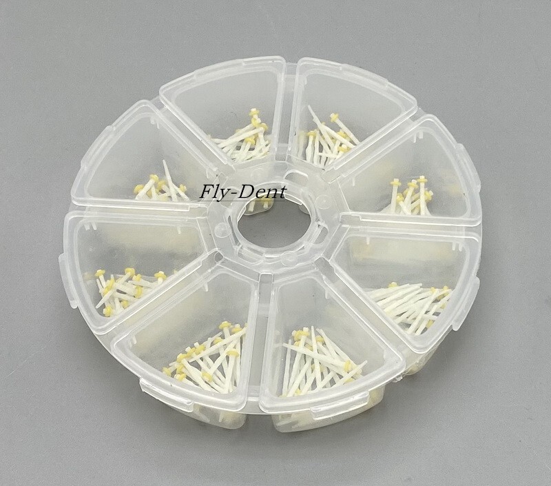 Dental Glass Fiber Posts Teeth Restorative Refill Screw Post 1.2 1.4 1.6 1.8mm