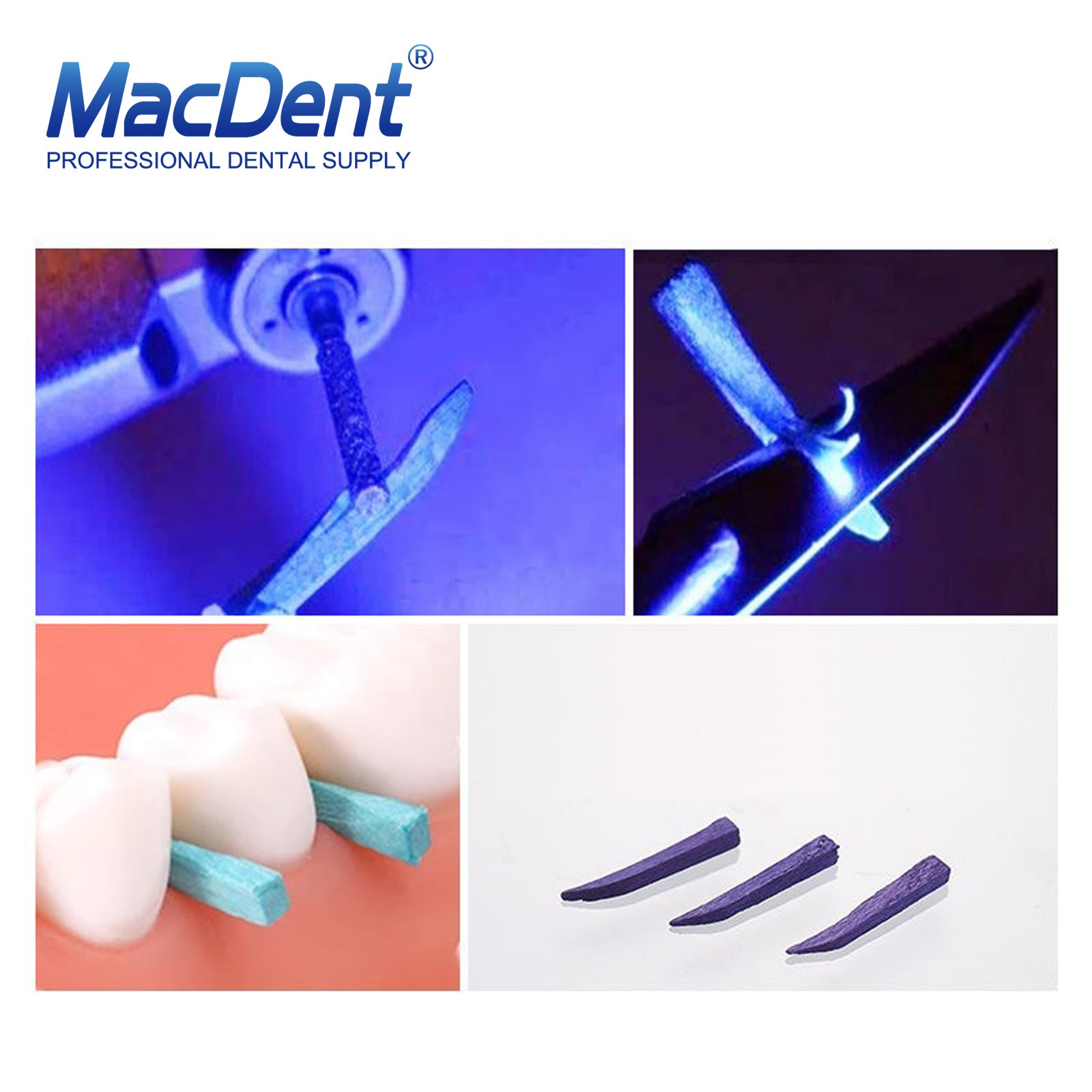 Dental Wooden Wedges Interdental Restoration Contoured Wood Matrices Wedge