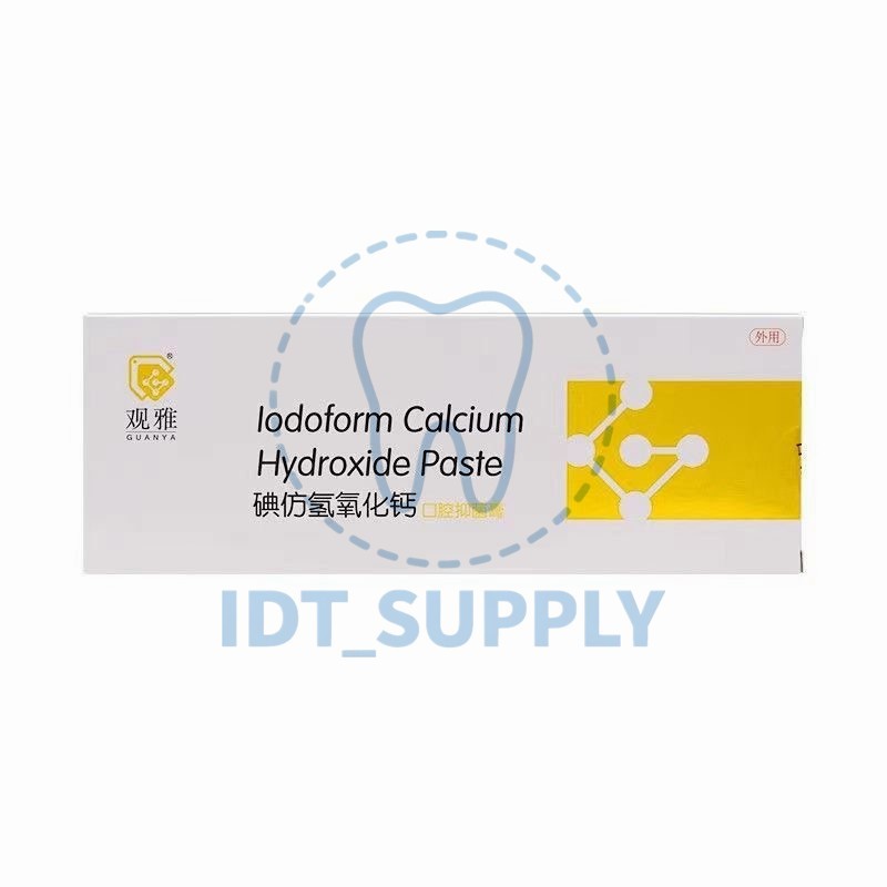 Guanya Iodoform Calcium Hydroxide Paste 2g Root Canal Antibacterial Filling