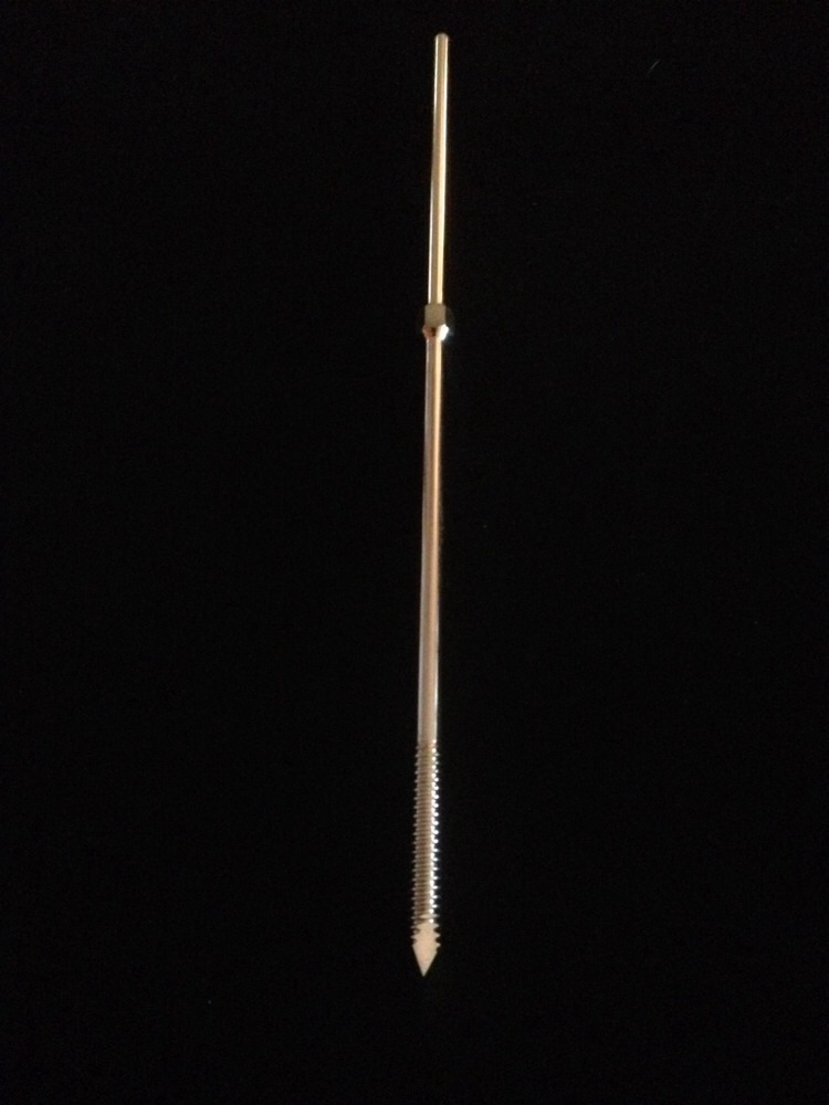 NEW KNOWLES Hip Bone Pin 4.25″ Long, 5/32″ Diameter, 3/16″ Major Thread