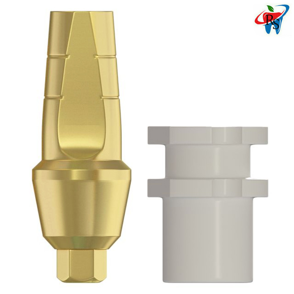 5pcs Dental Straight Snap On Anatomic Transfer Internal Hex 2.42mm Prosthetics