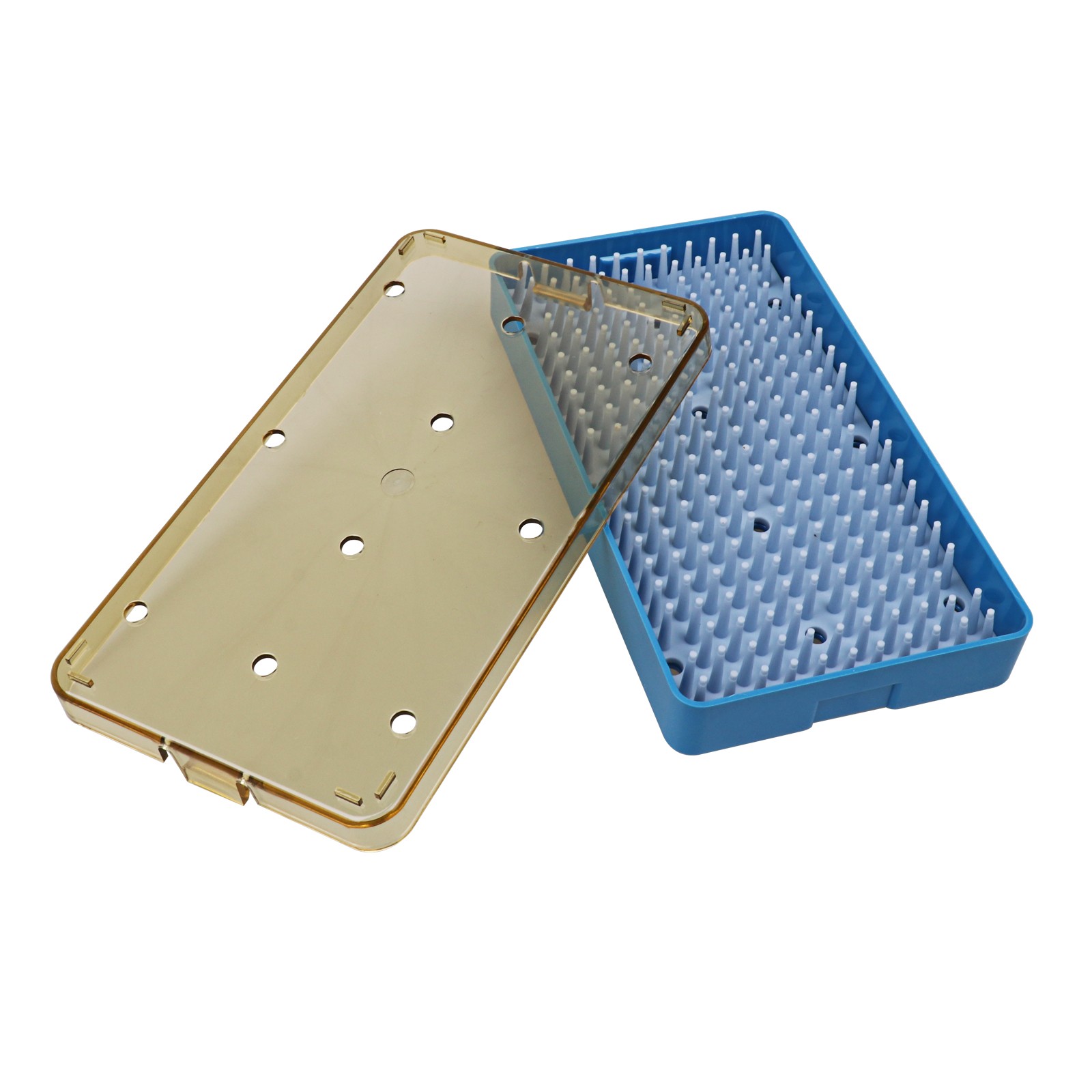 Small Size Silicone Sterilization Tray Disinfection Case Autoclavable Box Dental