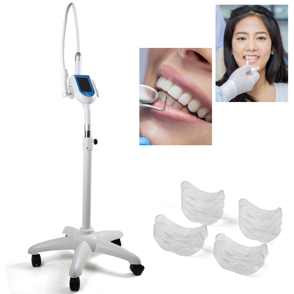 Dental Mobile Teeth Whitening Light LED Cold Light Lamp Tooth Bleaching Machine