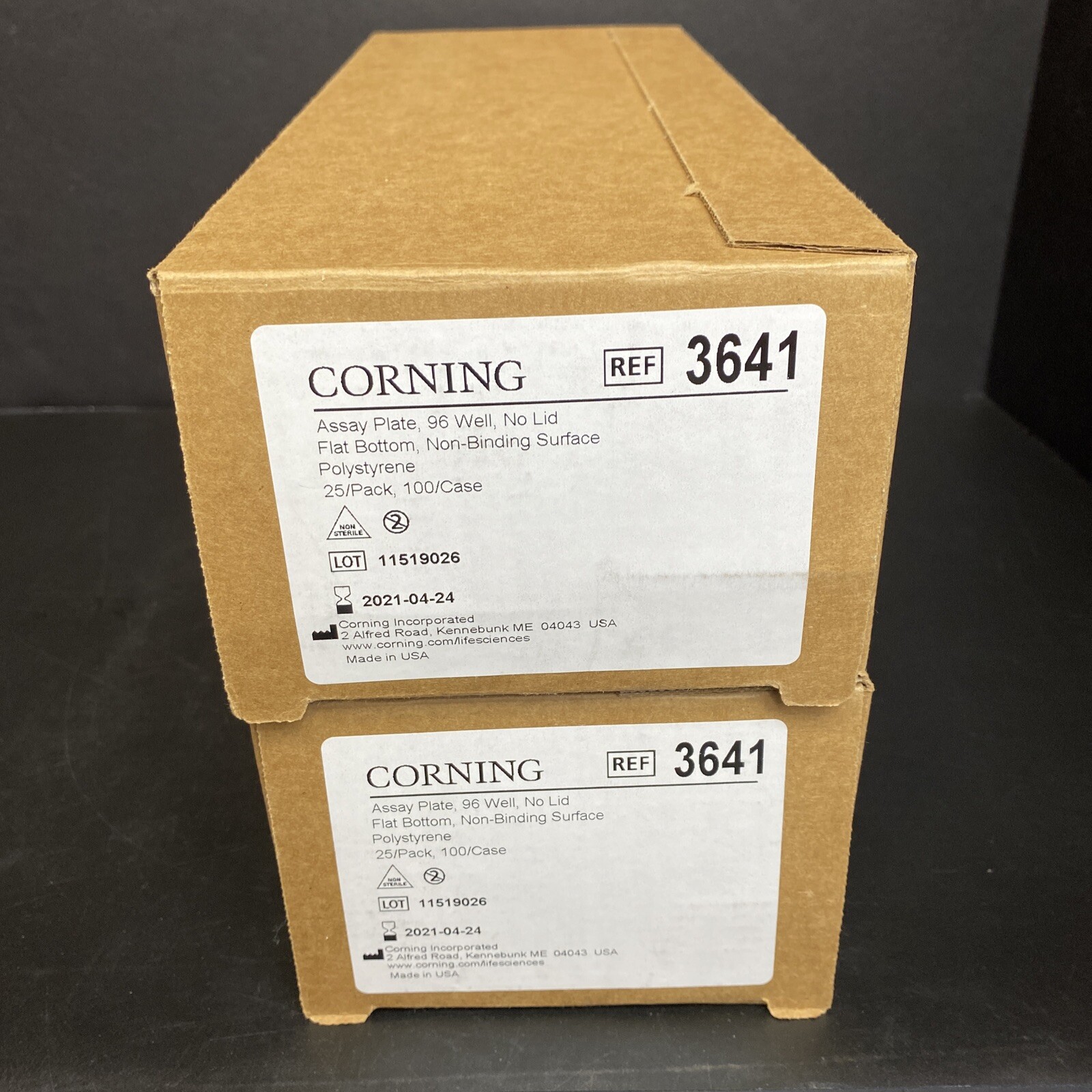 Corning Microplate 96 Well Flat Bottom 50 Plates