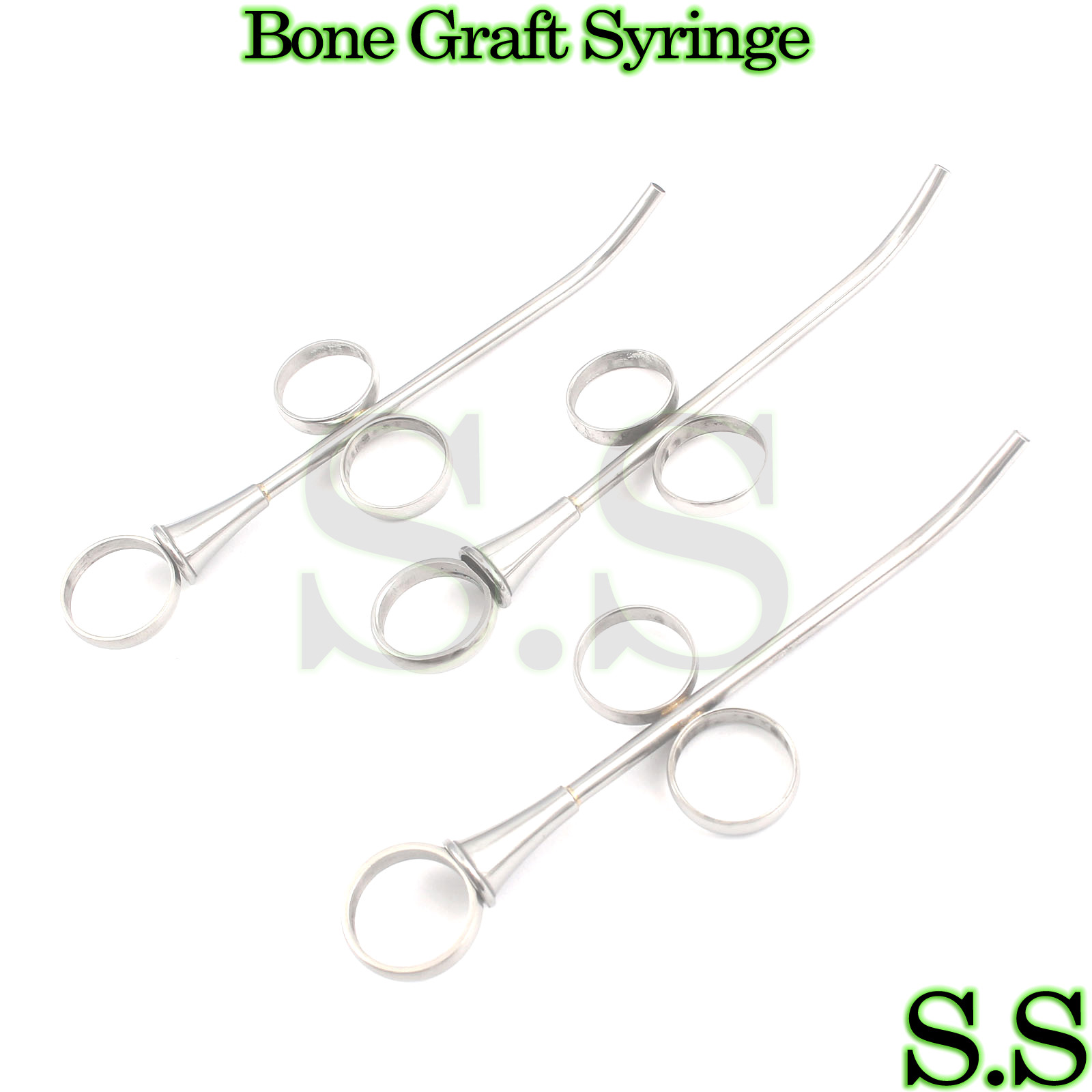 3 Bone Graft Syringe 5mm Implant Dental Instruments
