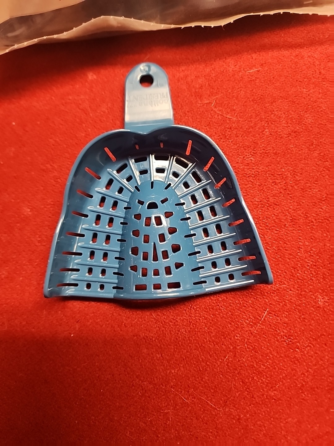 Lot Of Assorted disposable impression trays sizes and makes.
