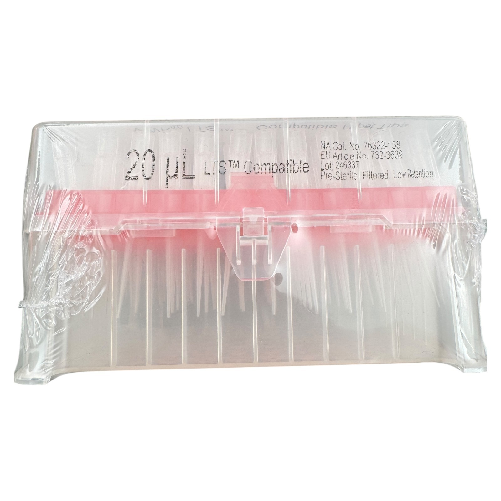 VWR 76322-158 LTS Compatible Pipet Tips 20µl Filtered Low Retention 2 Pack