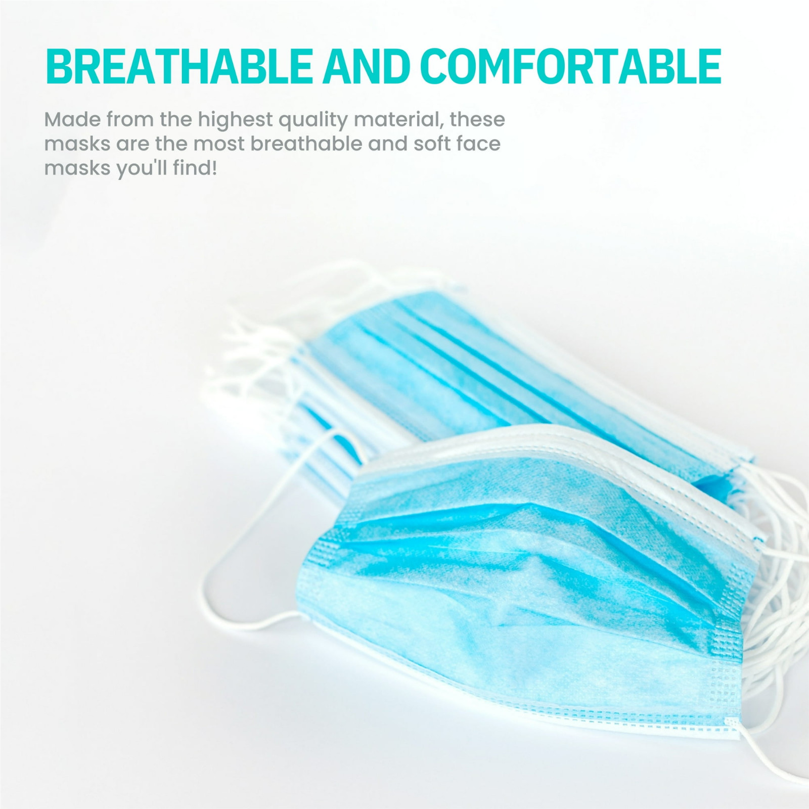 50PCS Kids Disposable Face Masks Small Face Masks For Children