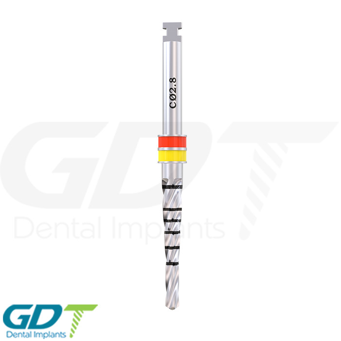 Conical Drill 1.8mm – 2.8mm, External Irrigated, Dental Implant Surgical Tools