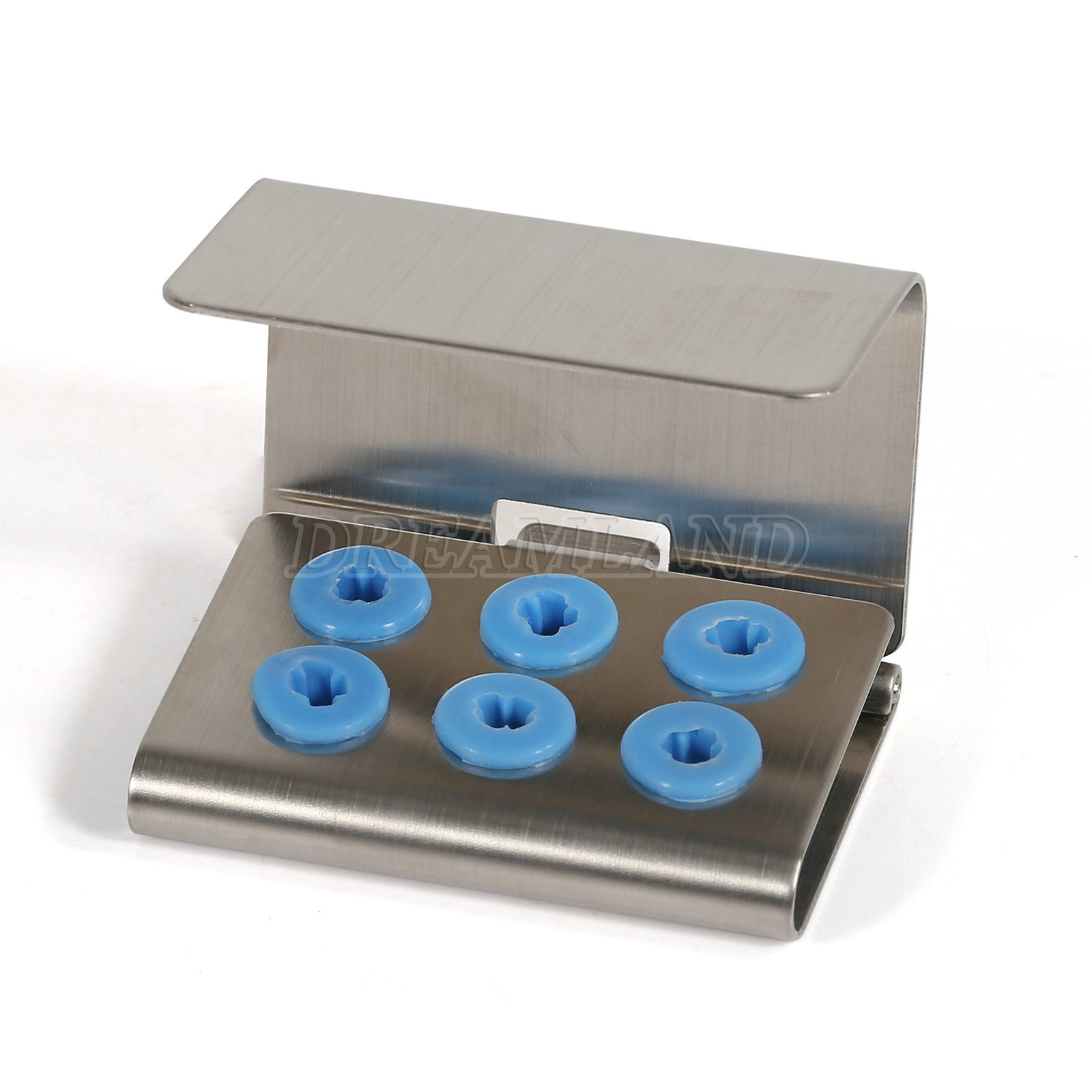 10Dental Ultrasonic perio Scaler Tip 6 holder box fit EMS Woodpeker DTE SATELEC