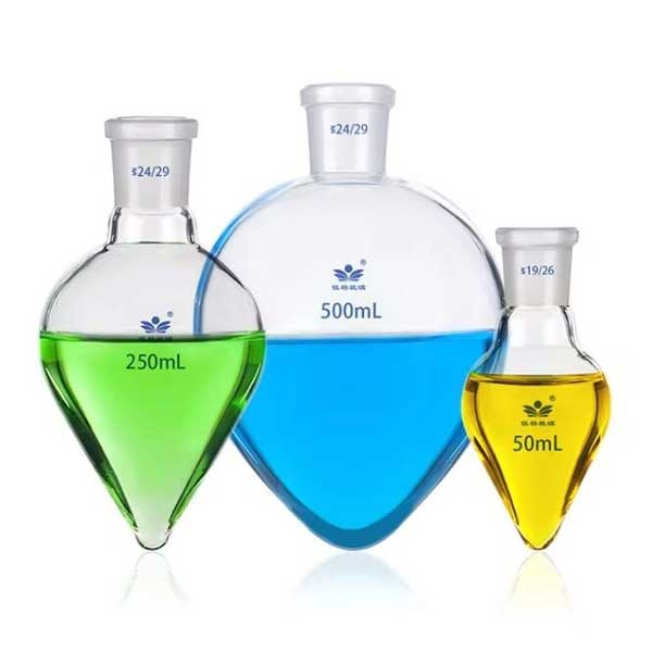 5ml – 1000ml Pear Shape Boiling Flask with Standard Joints Laboratory Supply ca
