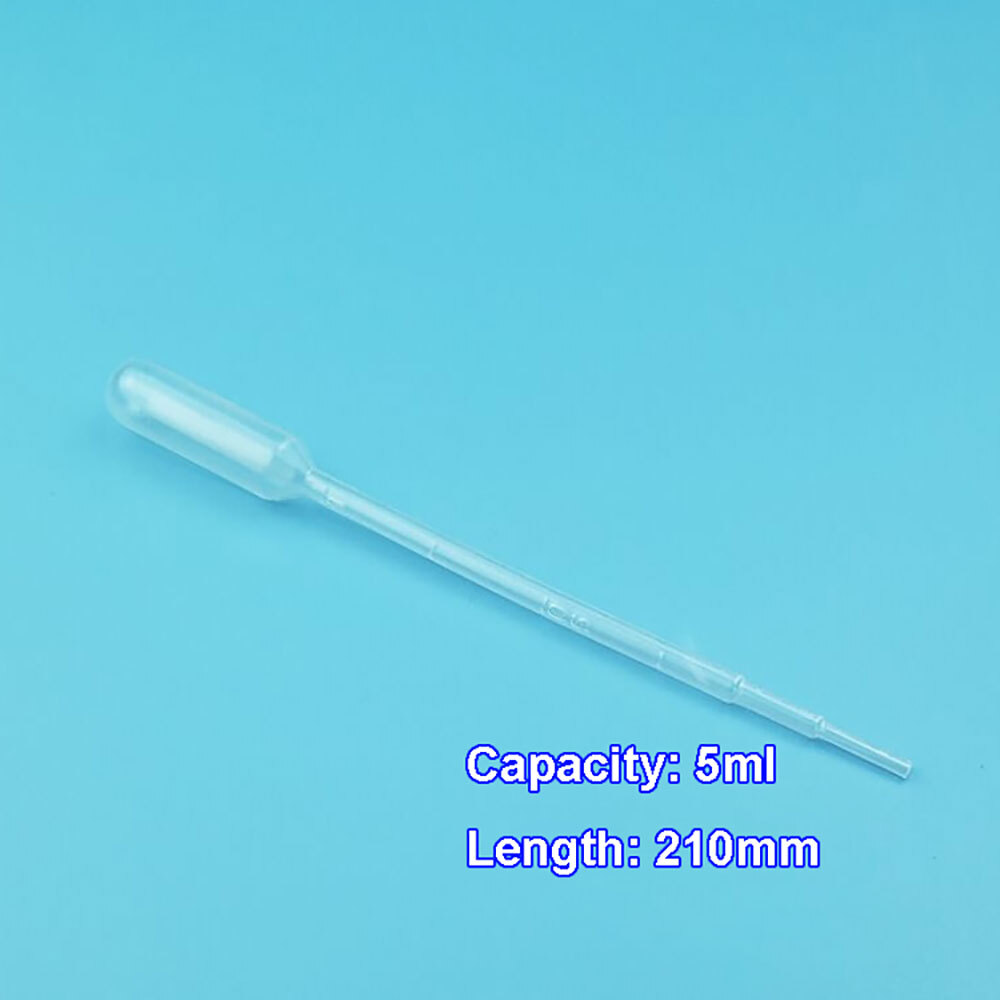 1/2/3/5ml Disposable Eye Dropper Set Transfer Lab Graduated Pipettes 200/400pcs