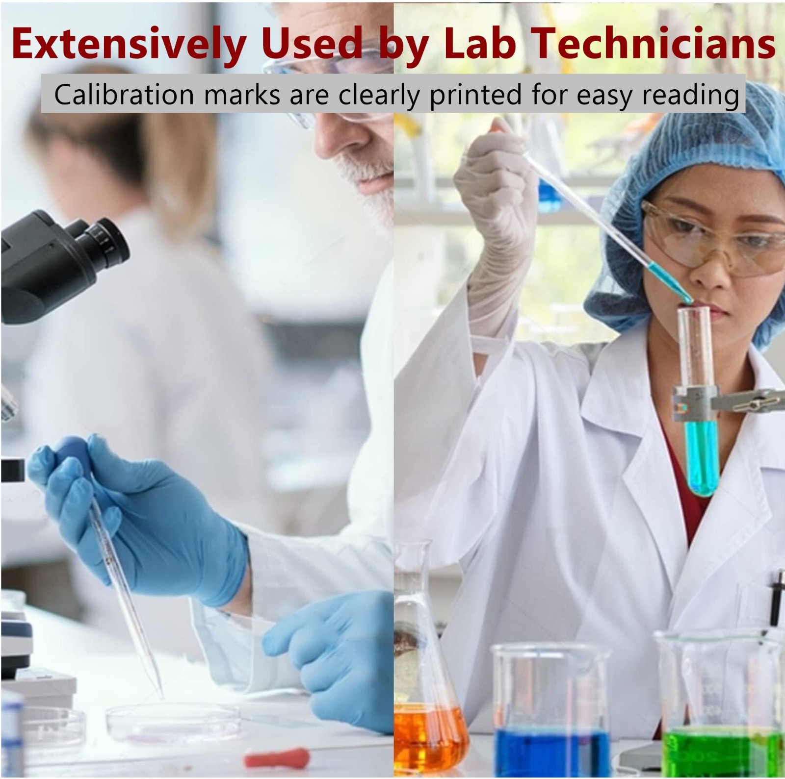 3 Graduated Medicine Glass Droppers 3ml, 5ml, 10ml, Transfer Pipet Pipette 8″