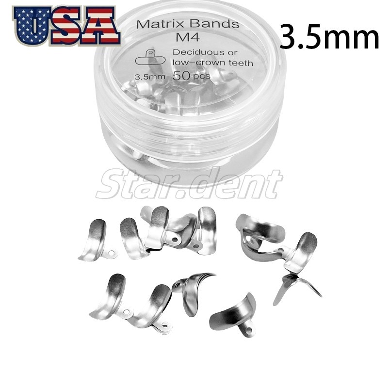 Dental Matrix Bands Ring Sectional Matrice Clamp Fit Garrison Palodent V3 System