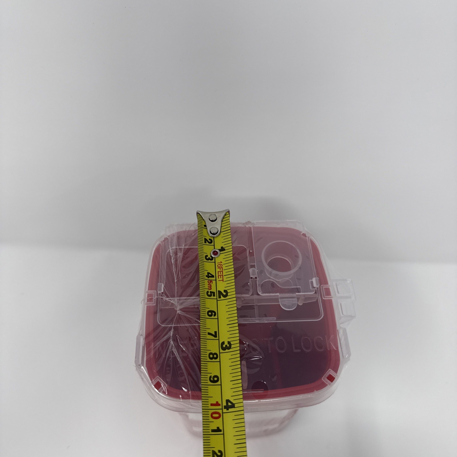 Alcedo Sharps Container for Home Use 1 Quart 1 pack Needle and Syringe Disposal
