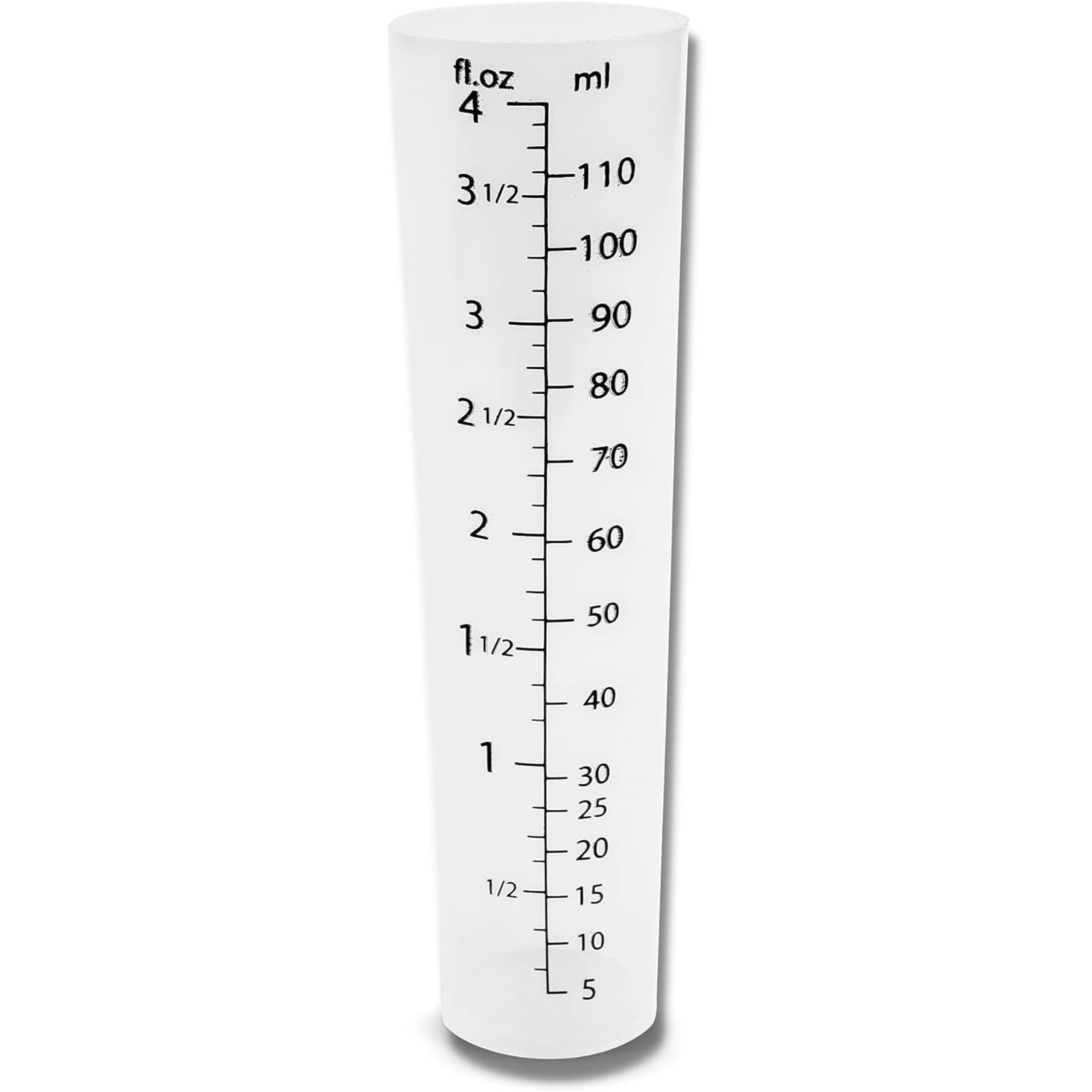 4oz (110 mL) Graduated Cylinder – Heat Resistant & Chemical Resistant, Multip…