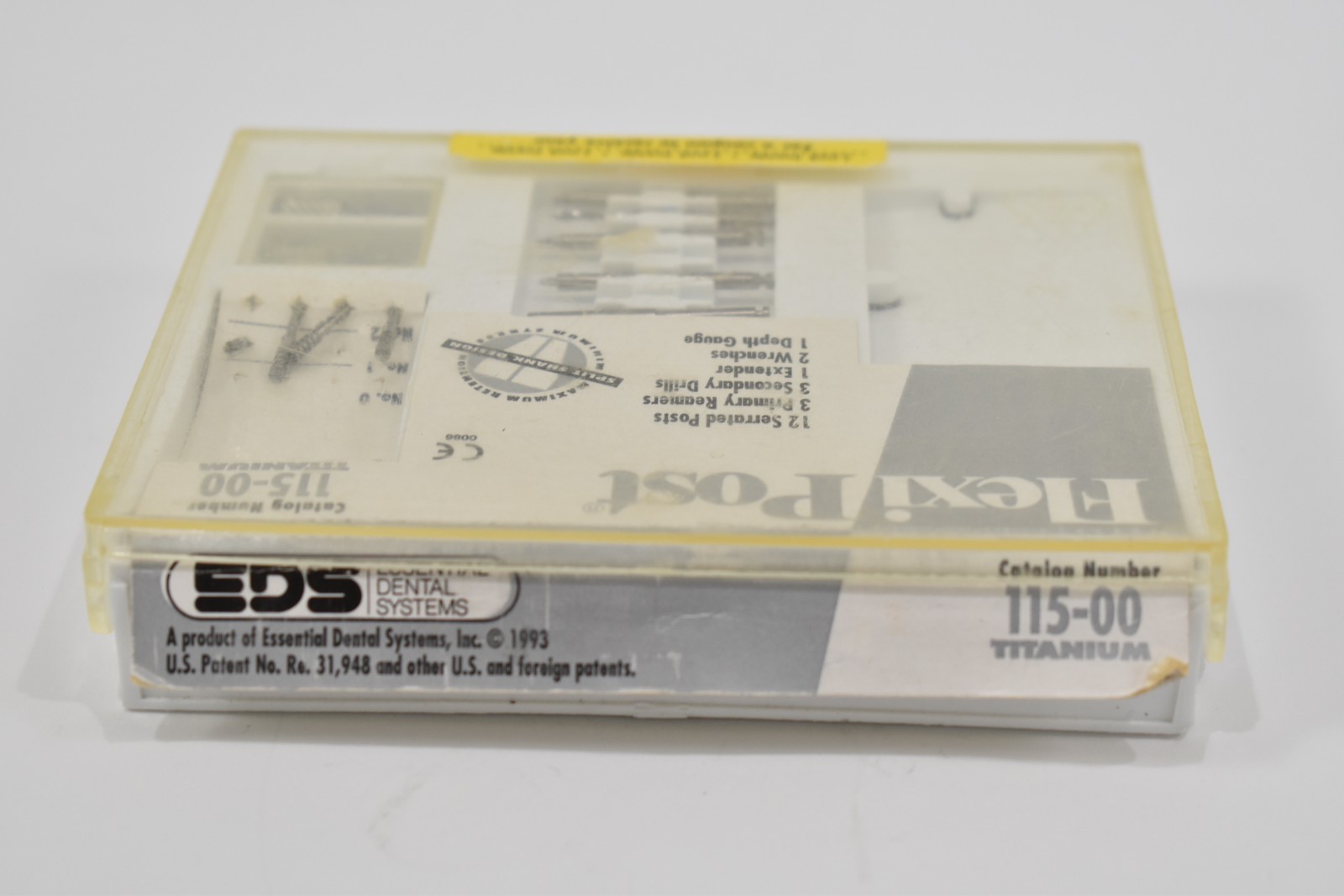 Dental Crown and Bridge Post Materials FLEXI-POST Titanium #115-00 Set