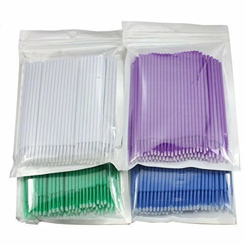 100 Pcs/Pack Dental Disposable Bendable Micro Brush Applicators Tips 1.2/1.5/2.0
