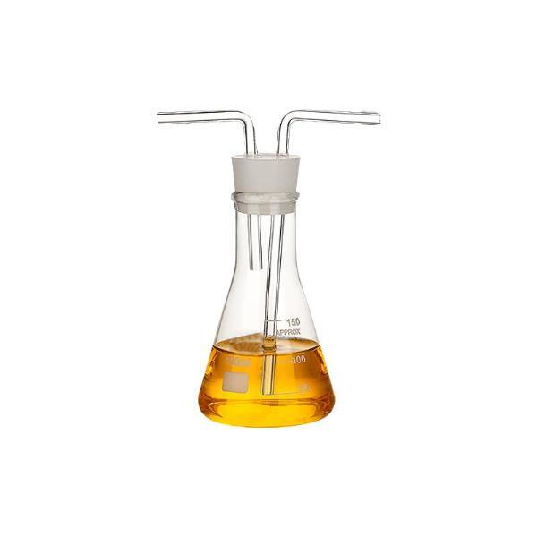 Triangle Gas Washing Bottle 100ml-2000ml Erlenmeyer Flask Lab Supply Glassware