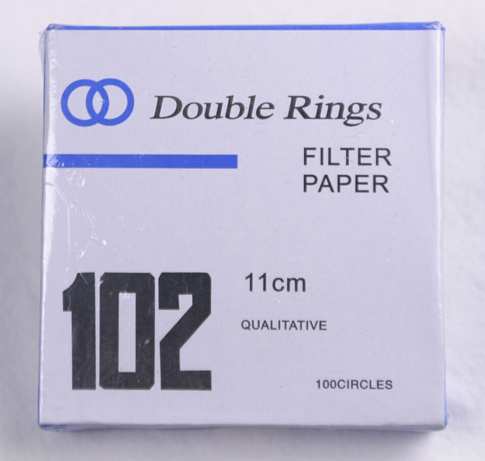 FILTER PAPER 11 cm 100 DISCS QUALITATIVE MEDIUM 102