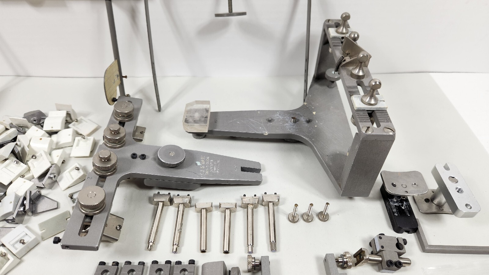 Dental C. E. Stuart Gnathological Computer Model 74 w/ Brackets, Bits + More!