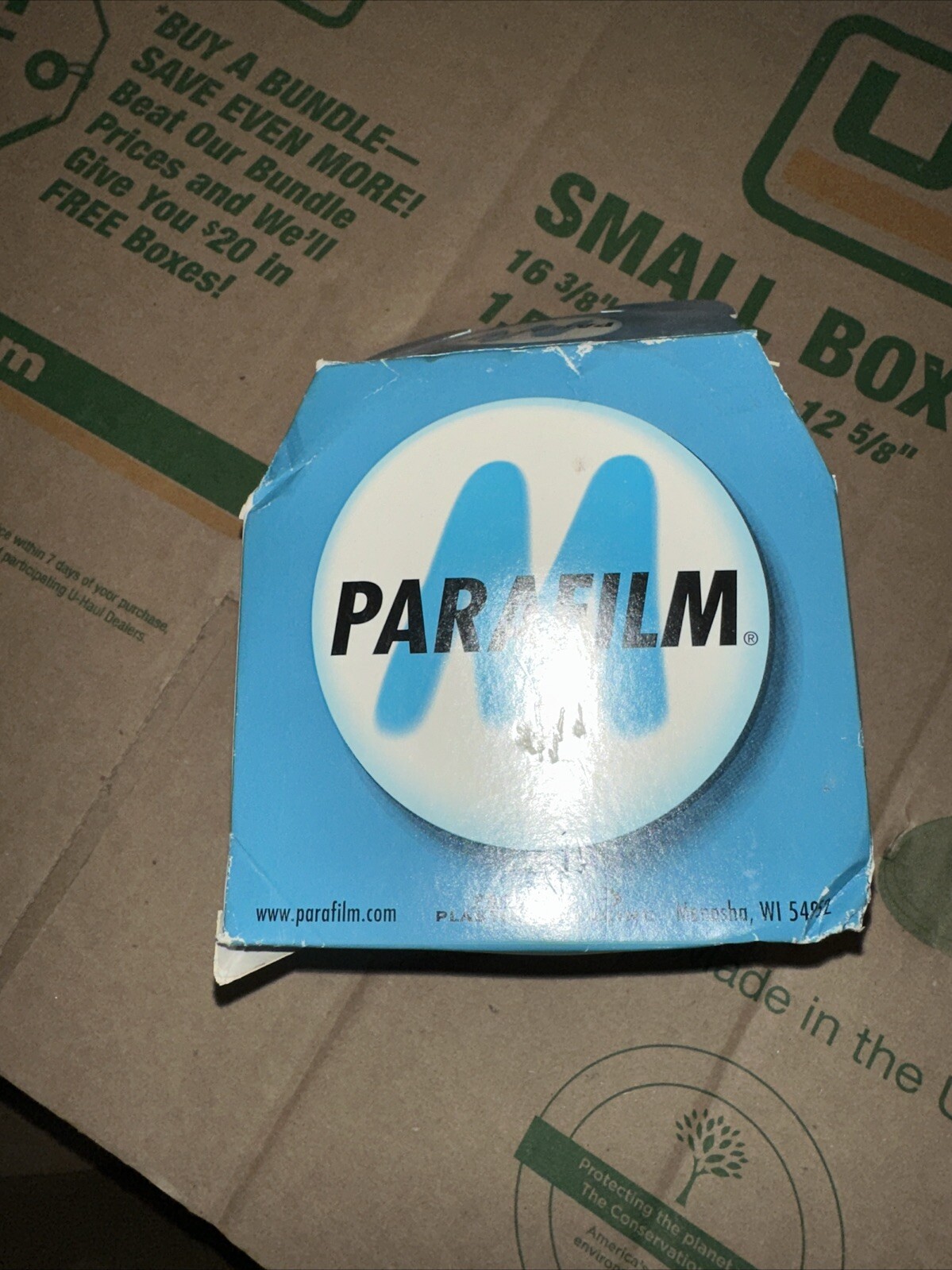 Parafilm PM-999 All-Purpose Laboratory Film, 4″ x 250′ Double Size Roll
