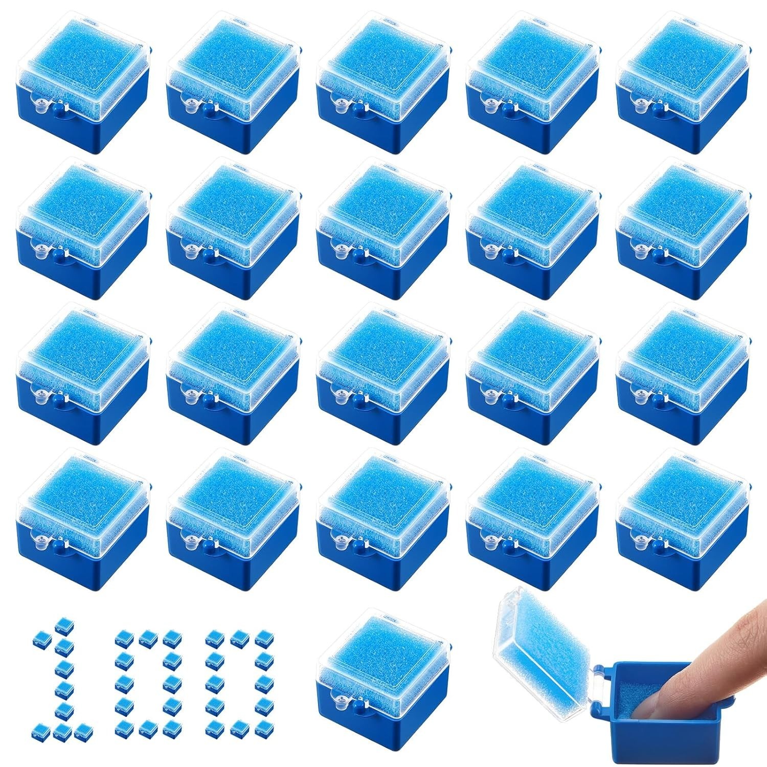 100 Count Dental Crown and Bridge Pillow Case with Secure Clasp